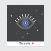 Blauwoog beschermingstalletje sticker (Vel)