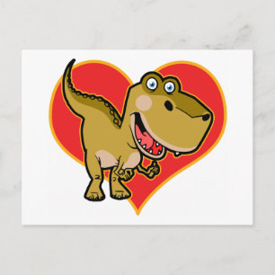 Blauwoog Dino Briefkaart