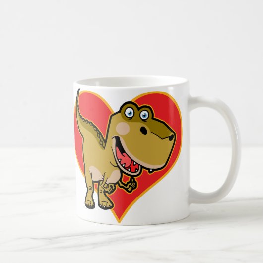 Blauwoog Dino Koffiemok (Rechts)