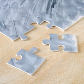 Blauwoog Fluffy Kat Legpuzzel (Zijkant)