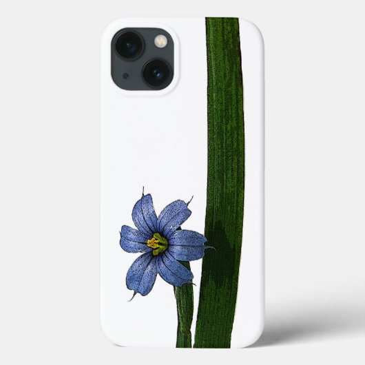 Blauwooggras bloem en blad Case-Mate iPhone case (Achterkant)