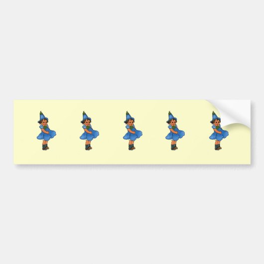 Blauwoogvlas Bumpersticker (Voorkant)
