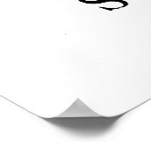 Blauwoogvlas Poster (Hoek)