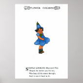 Blauwoogvlas Poster (Voorkant)