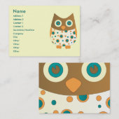 Blauwooiend Visitekaartje (Voorkant / Achterkant)