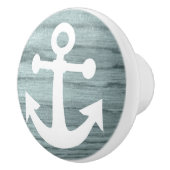 Blauwouderschapskijkafdrukken met een anker keramische knop (Rechts)