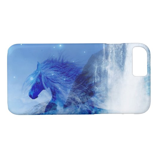 blauwpaard Case-Mate iPhone case (Achterkant (Horizontaal))