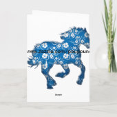 blauwpaard kaart (Achterkant)