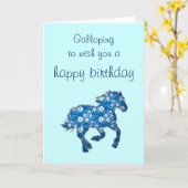 blauwpaard kaart (Gele Bloem)