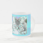 BlauwPaarse Mok (Voorkant rechts)