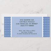 blauwpatroon Cadeaubon (Achterkant)