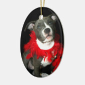 Blauwpeerpapegaai Keramisch Ornament (Links)