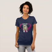 Blauwpeerpuppy t-shirt (Voorkant volledig)