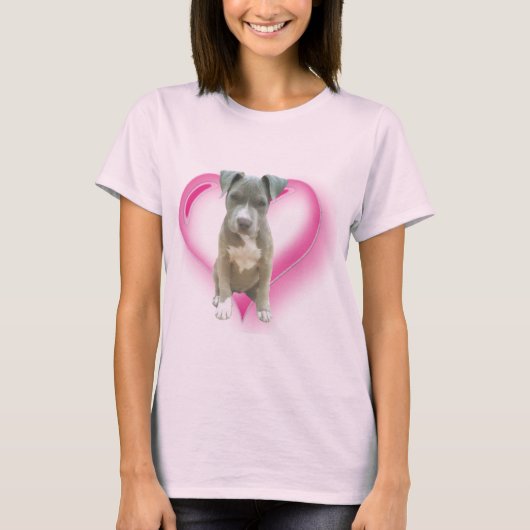 Blauwpeerpuppy t-shirt (Voorkant)