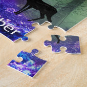 Blauwregen Legpuzzel (Zijkant)
