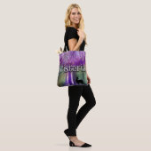 Blauwregen tote bag (Op model)
