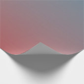 Blauwrode gradiënt cadeaupapier (Hoek)