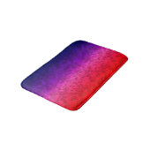 Blauwrode ombre badmat (Gekanteld)