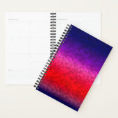 Blauwrode ombre planner (Display)