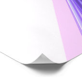 Blauwrook Abstract Poster (Hoek)