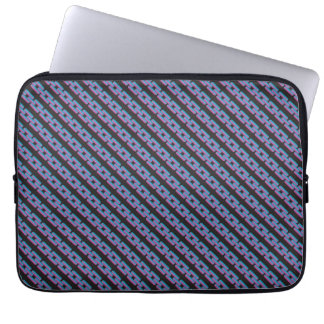 blauwroze ketting laptop sleeve
