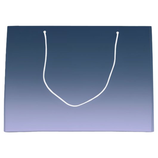 Blauwroze ombre . groot cadeauzakje (Voorkant)