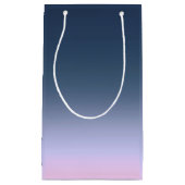 Blauwroze ombre . klein cadeauzakje (Voorkant)