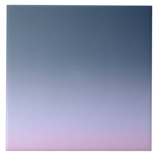 Blauwroze ombre . tegeltje (Voorkant)