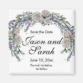 Blauwroze roze witte eucalyptus roze magnet