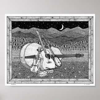 Blauwschaap Poster