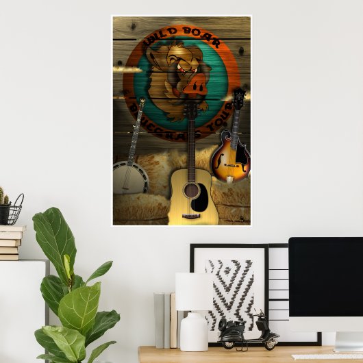 Blauwschaap Poster (Thuiskantoor)