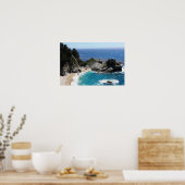 Blauwschilden - Kustlandschapsfoto Poster (Keuken)