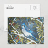 Blauwschilderij Briefkaart (Voorkant / Achterkant)