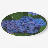 Blauwschildpadden - de blauwe hydrangea papieren bordje (Gekanteld)