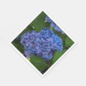 Blauwschildpadden - de blauwe hydrangea servet (Hoek)