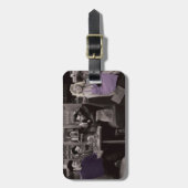 Blauwschotel Bagagelabel (Voorkant verticaal)