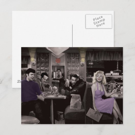 Blauwschotel Briefkaart (Voorkant / Achterkant)