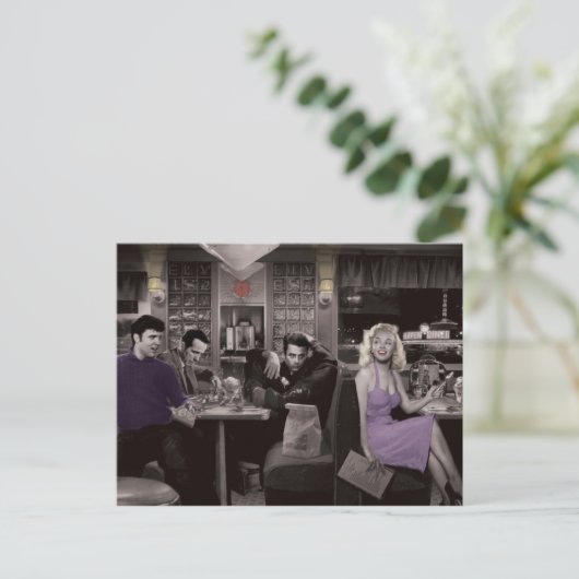 Blauwschotel Briefkaart (Staand voorkant)