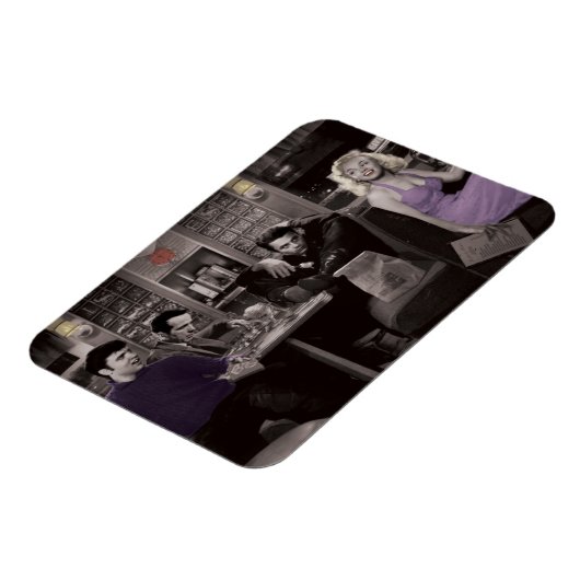 Blauwschotel Magneet (Linkerzijde)