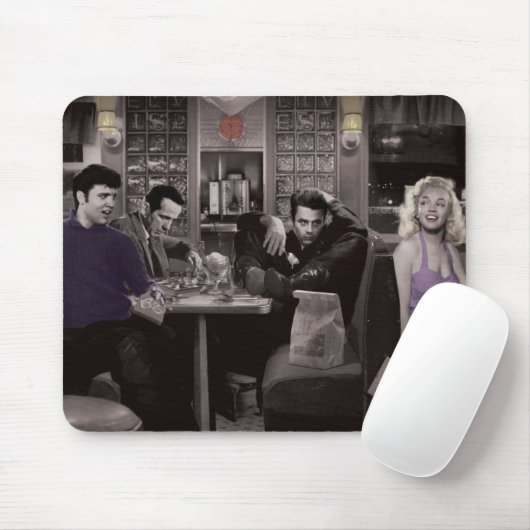 Blauwschotel Muismat (Met muis)