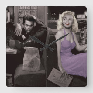 Blauwschotel Vierkante Klok