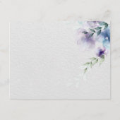 Blauwschottenbloemen voor doorlopende Waterverf Informatiekaartje (Achterkant)