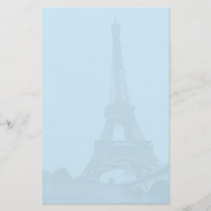 Blauwstaalpapier voor Eiffel Tower Briefpapier