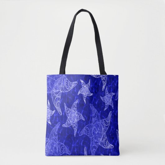 Blauwstaartroep Tote Bag (Voorkant)
