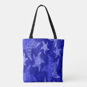 Blauwstaartroep Tote Bag (Achterkant)