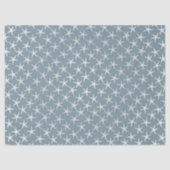 Blauwstaartropisch patroonpapier tissuepapier (Voorkant)