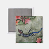 Blauwstaartschelp Magneet (Voorkant / Achterkant)