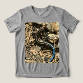 blauwstaartschil Tri-Blend shirt