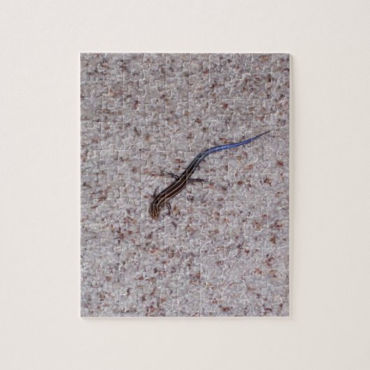 blauwstaartskinkpuzzel legpuzzel (Verticaal)