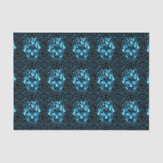 Blauwstaartwappapier Tissuepapier (Voorkant)